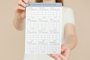 Income Tracker Planner