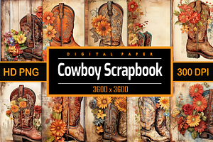 Cowboy Scrapbook