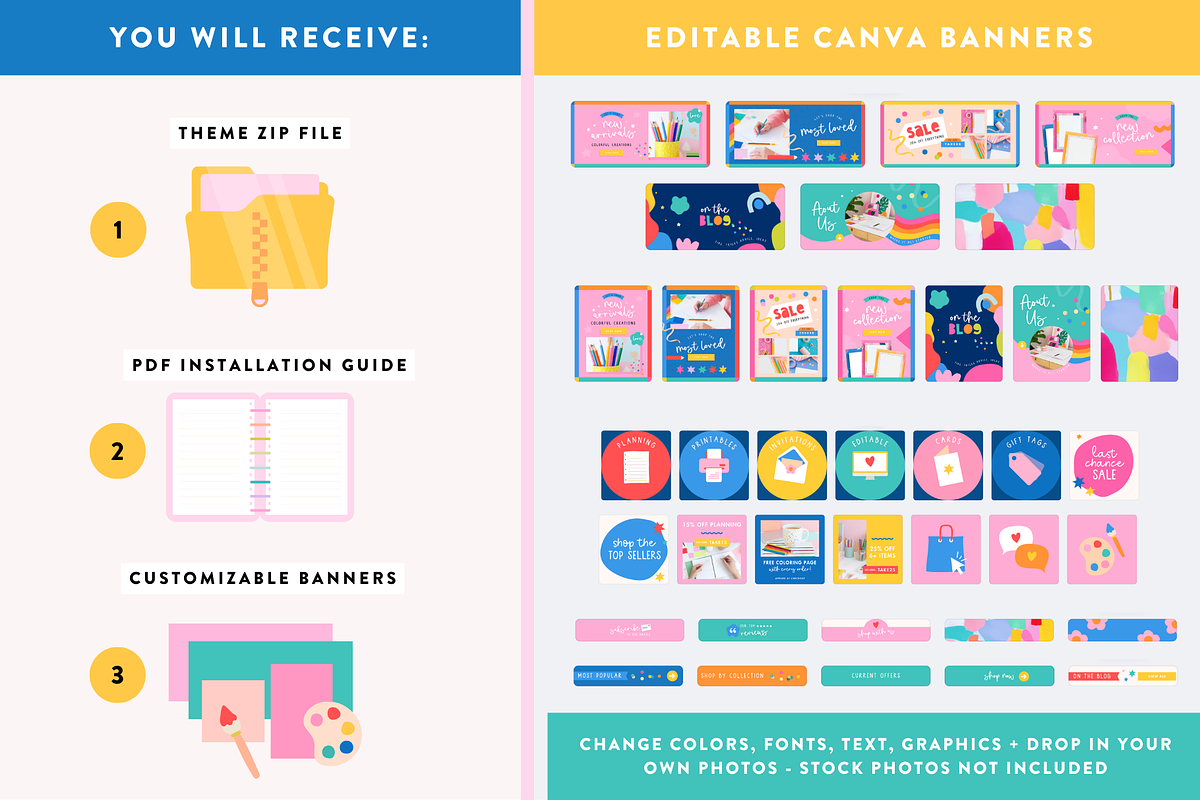 Colorful Shopify Theme | Confetti, a Shopify Template by Design Pixie (Photo 6 of 11)