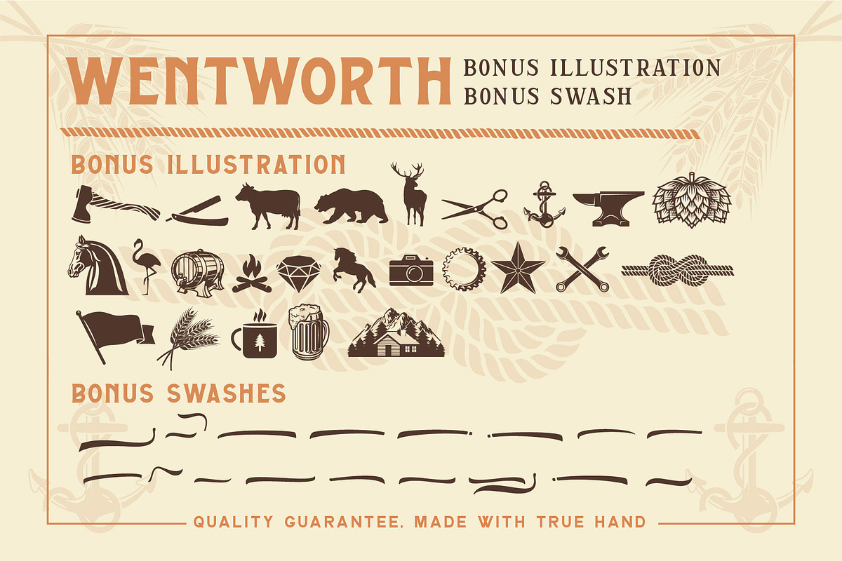 Wentworth Typeface, a Sans Serif Font by ngene (Photo 10 of 10)