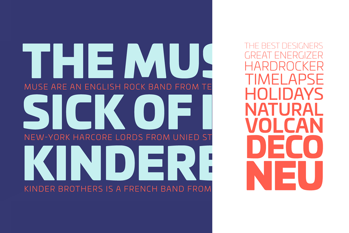 Univia Pro - 18 fonts preview 2