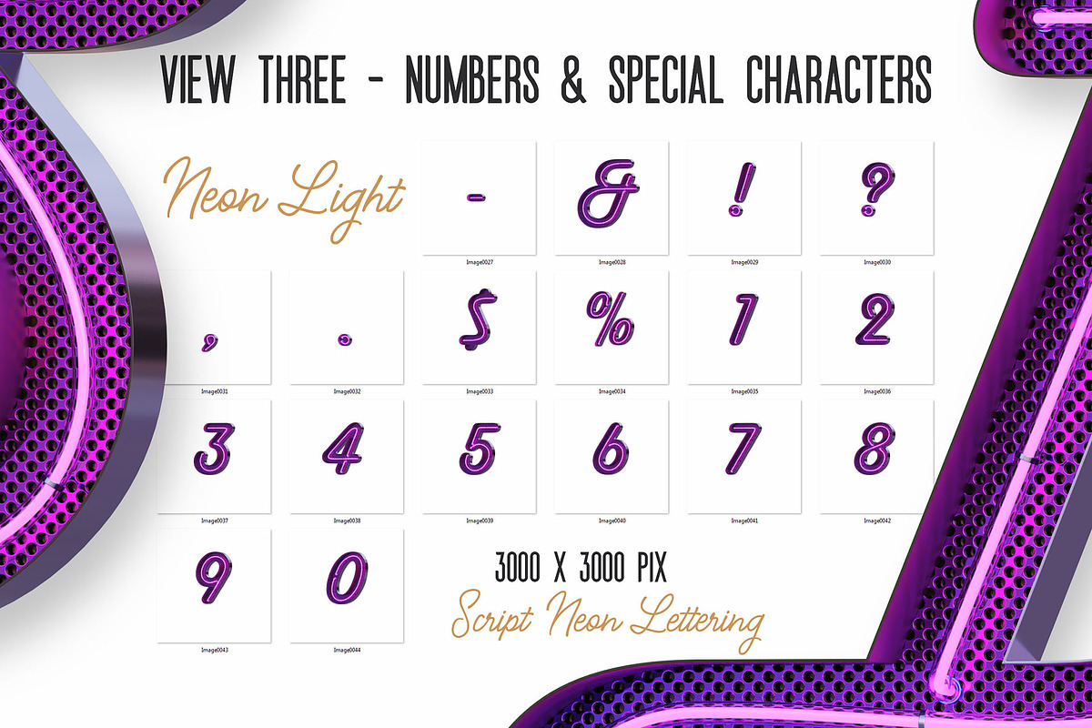 Script Neon 3D Lettering, a Graphic by TVartworks (Photo 19 of 25)