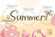 Summer Story, a Font by AEN Creative Studio (Thumbnail 8 of 10)