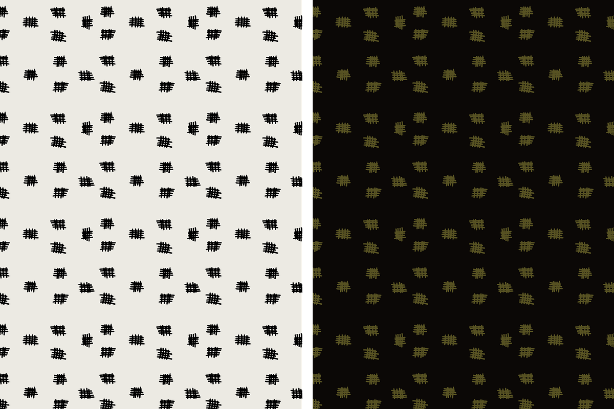 Rustic Hand Drawn Patterns Vol 3, a Pattern Graphic by Hello Brio (Photo 5 of 8)