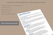 ATS Friendly Resume / CV, a Resume Template by Anjum Ilyas (Thumbnail 7 of 7)