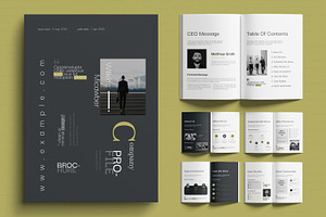 Company Profile Brochure Template, a Brochure Template by MightyDesign