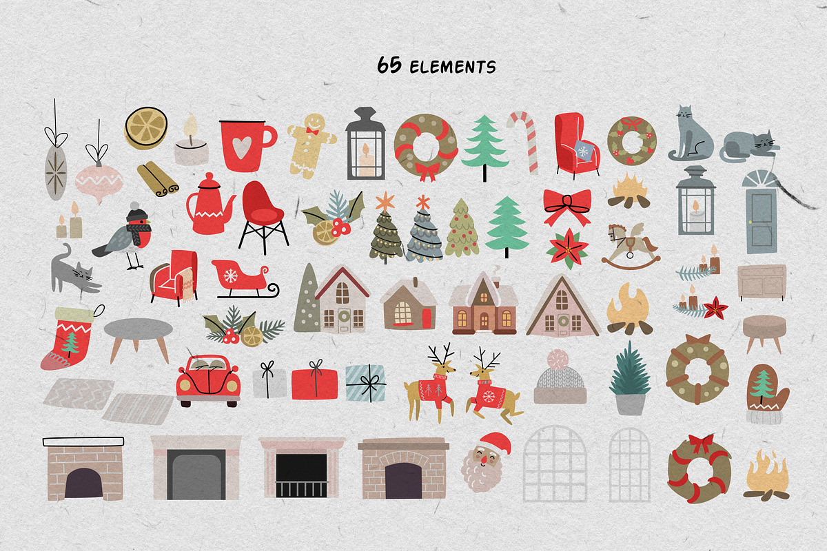 Ho HO ho constructor. Christmas card, an Illustration by bioraven (Photo 5 of 12)