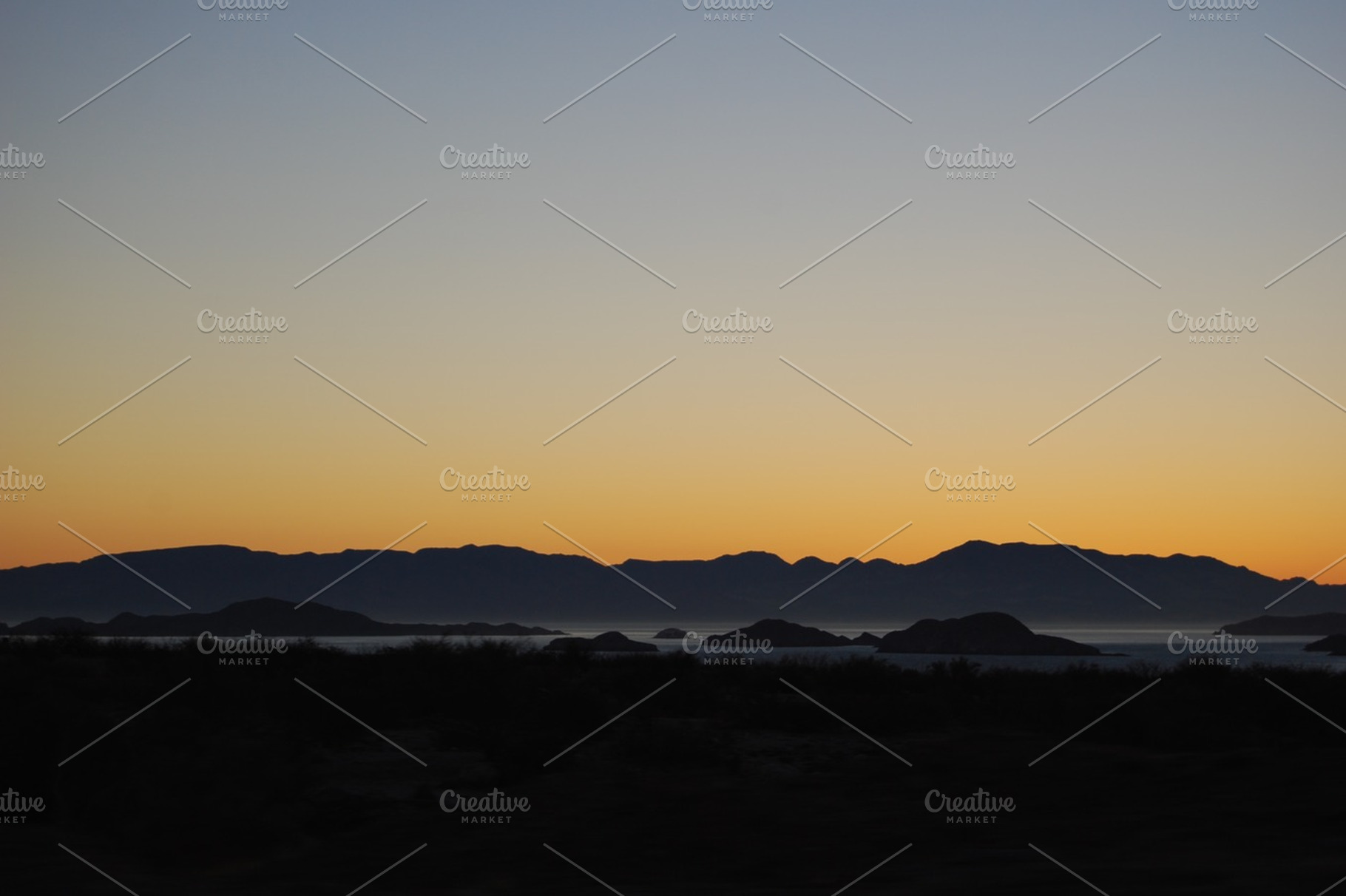 Islands at Dawn, a Nature Photo by GHIO