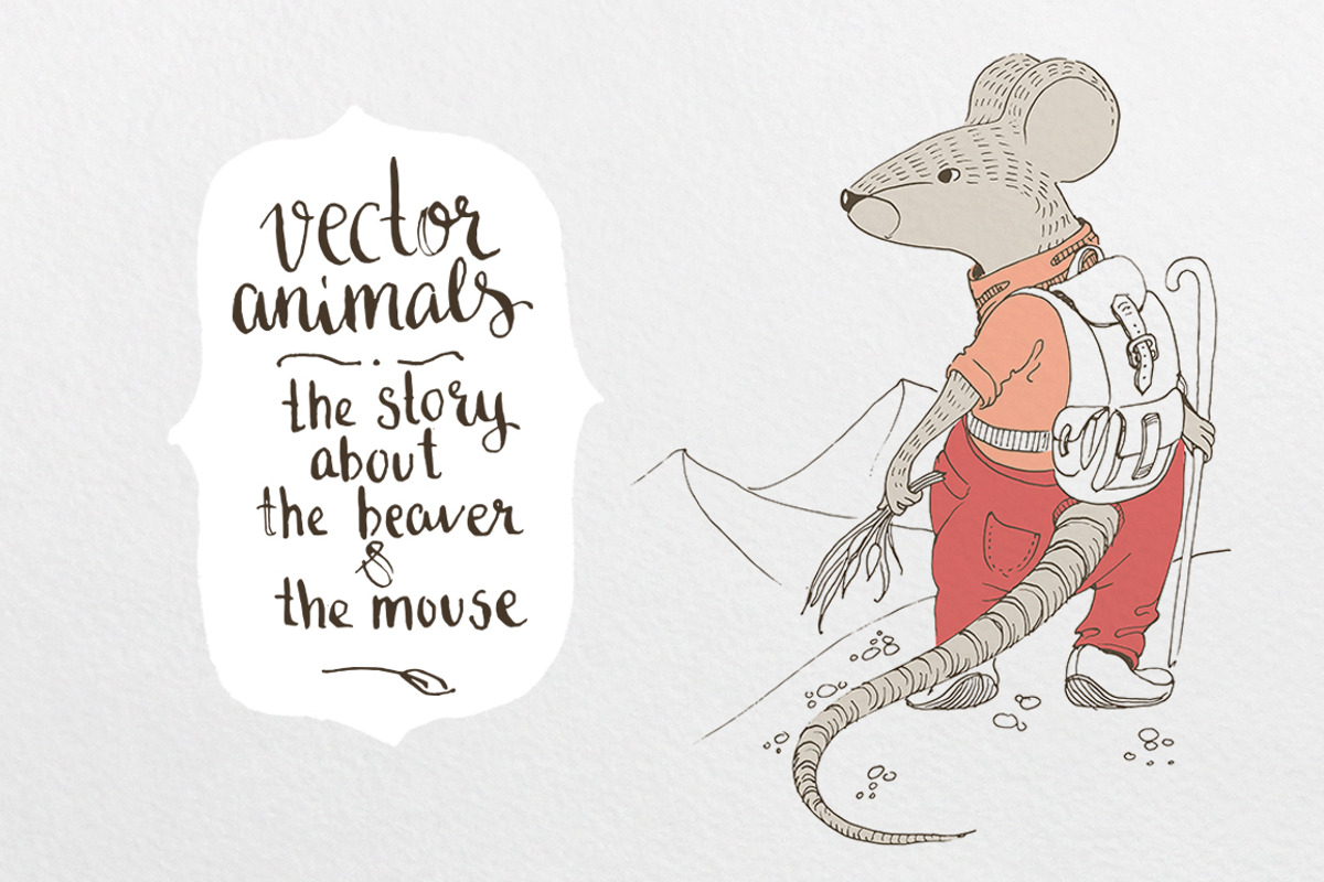 Vector animals., an Animal Illustration by katyabuslaeva (Photo 1 of 3)