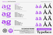 Optimus - Serif font family, a Serif Font by Artistic & Unique (Thumbnail 2 of 12)