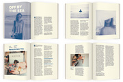 BlueFox - A5 mini magazine template, a Magazine Template by IndieStock (Thumbnail 2 of 8)