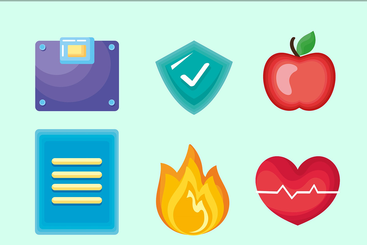 Glassmorphism App Icons Set, a Templates & Theme by studiogstock (Photo 3 of 3)