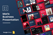 Maris - Business Google Slide Templa, a Presentation Template by Dens Creative Studio (Thumbnail 2 of 12)