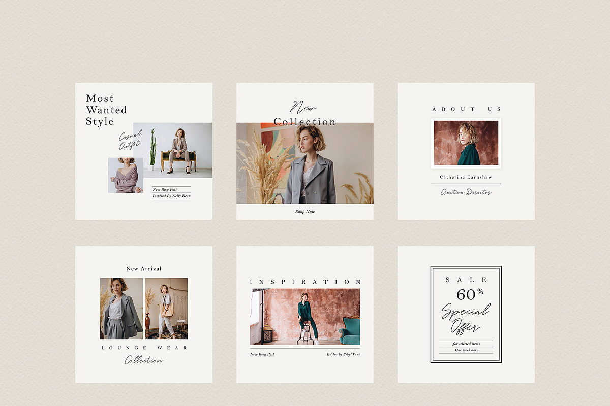 Minimalista - Social Media Pack, a Social Media Template by Vynetta (Photo 9 of 10)