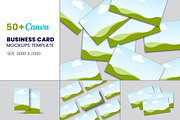 Canva Fram Business Card Mockups, a Product Mockup by Waliullah Solutions (Thumbnail 1 of 5)