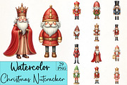 Christmas Nutcracker Clipart, an Illustration by CrexoraLab (Thumbnail 1 of 5)