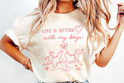 Life Is Better With My Boys PNG, an Illustration by SharpMarketplace (Thumbnail 2 of 9)