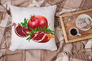 Pomegranate PNG, fruit clip art,, a Graphic by NickMitrushov (Thumbnail 4 of 7)