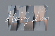 Huzairy Love, a Script Font by Typegoals Studio (Thumbnail 1 of 9)