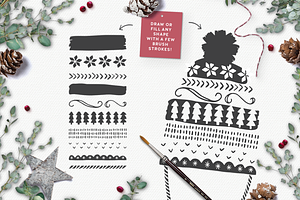 Sweater Weather Vector Brushes