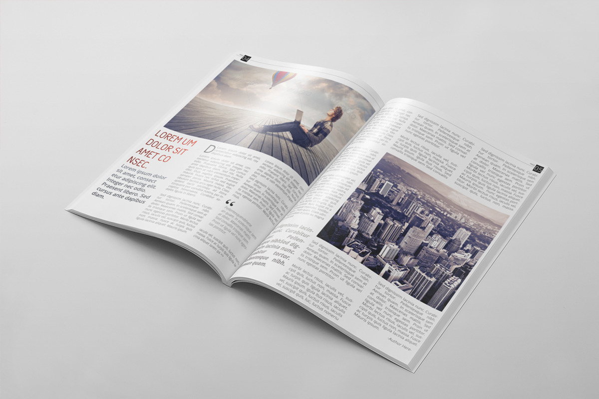 Magazine Template 16, a Magazine Template by pmvch (Photo 2 of 9)
