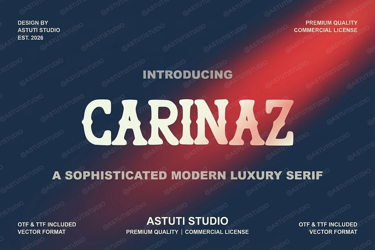CarinaZ | Elegant Modern Serif, a Serif Font by Astuti Studio (Photo 3 of 25)