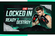 Boxing YouTube Thumbnail Pack, a Social Media Template by OnurDemircan (Thumbnail 3 of 6)