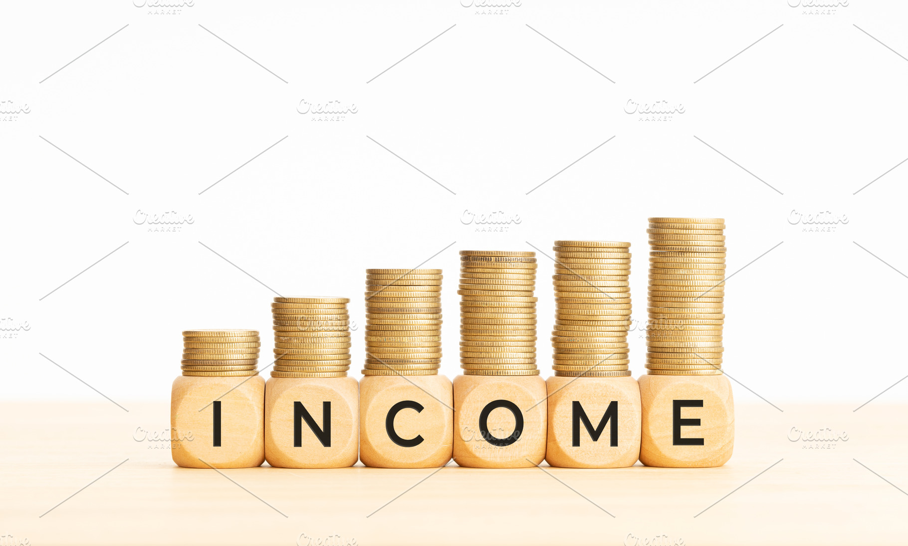 Income concept, a Background Photo by Formatoriginal photo