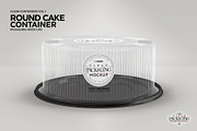 Cake Container Packaging Mockup, a Cups & Container Mockup by INCDesign (Thumbnail 7 of 8)
