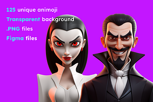 125 Animoji - Vampire People