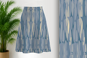 Blue Grey Print Seamless Repeat, a Pattern Graphic by Sharon Schwalbe (Thumbnail 1 of 4)