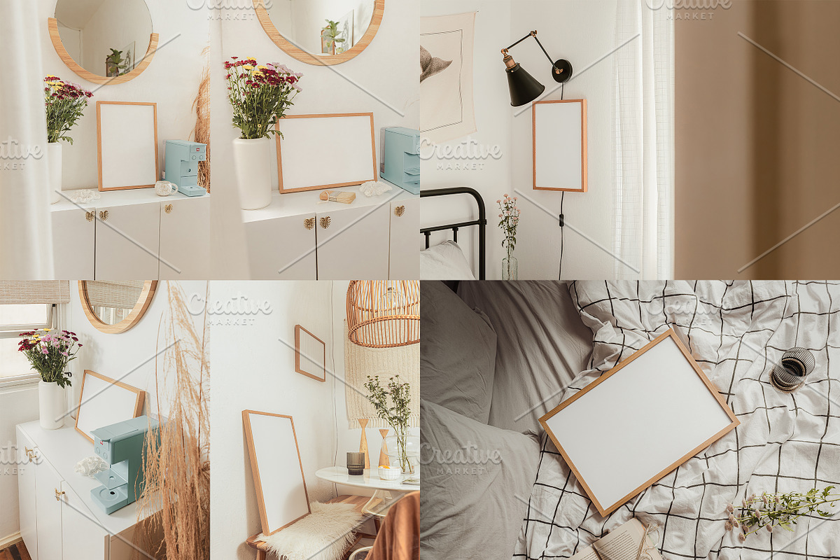 Imperfect Interior Frame Mockup Set, a Household Mockup by Salt Color Studio (Photo 20 of 28)