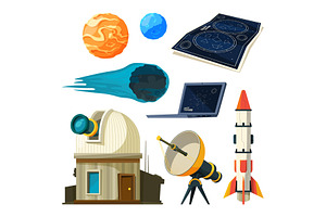 Science Astronomy Pictures Set