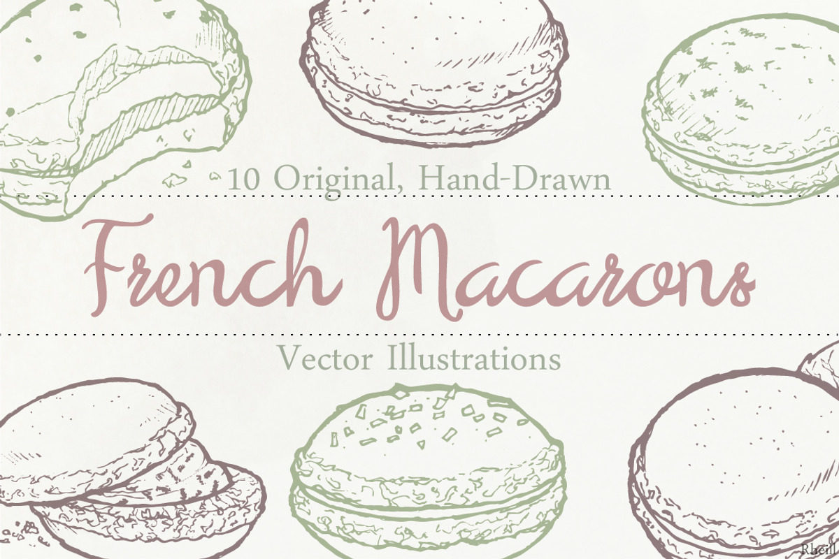 French Macarons, an Illustration by Ferntale Art & Design (Photo 1 of 2)