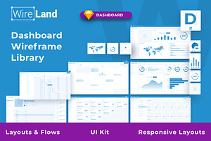 Dashboard Wireframe UI Kit