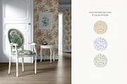 French garden pattern collection, an Illustration by Lisla (Thumbnail 2 of 11)
