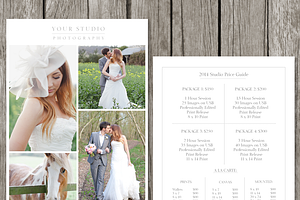 Pricing Guide Template - Price Sheet