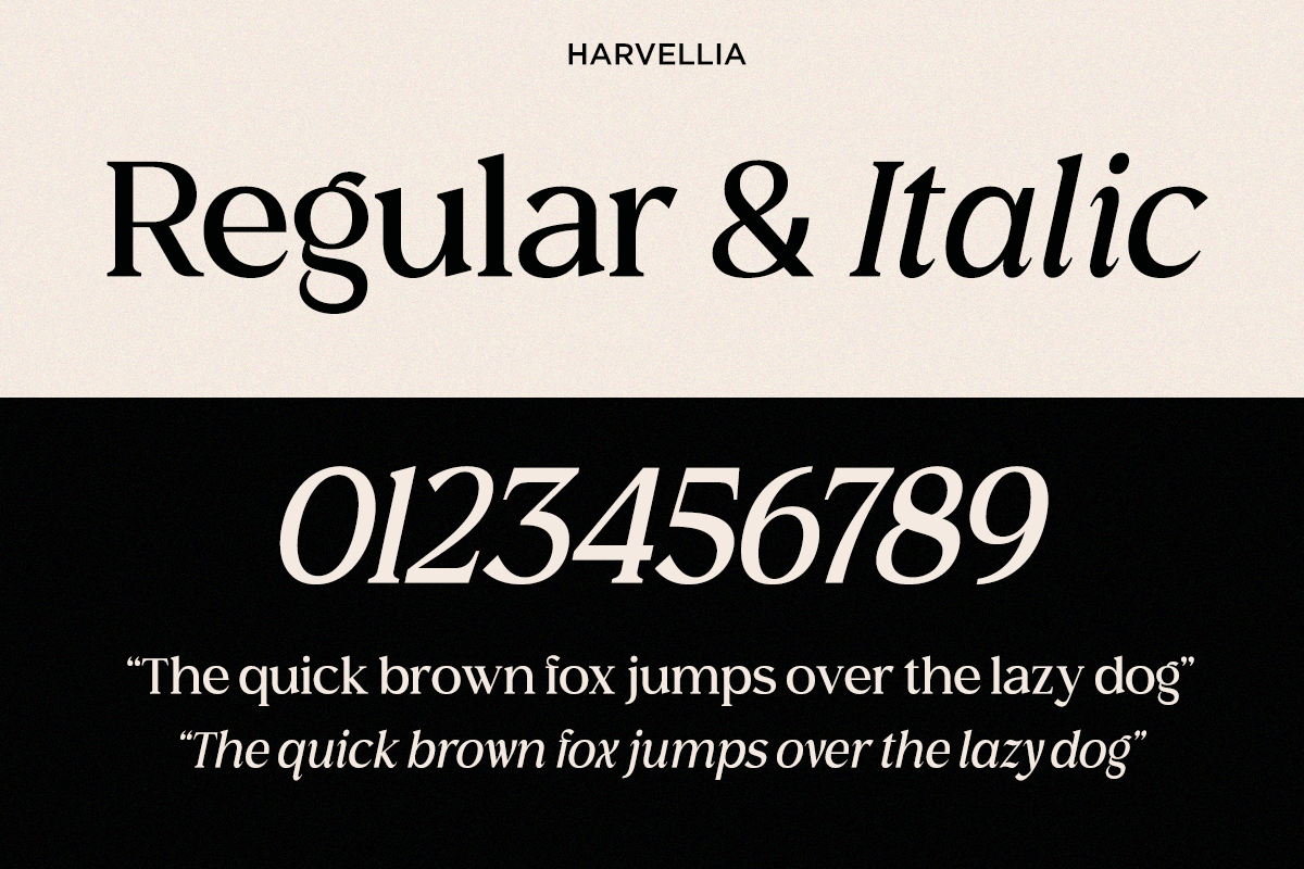 Harvellia - Luxury Magazine Serif, a Serif Font by Say Studio (Photo 9 of 10)