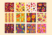 Autumn Poem Watercolor Fall clipart, a Seasonal Illustration by SashaKondr (Thumbnail 13 of 15)