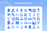 40 Education - Flat, an Icon by Kmg Design (Thumbnail 2 of 2)