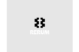 A dumbbell in negative space, an Object Illustration by Bureau