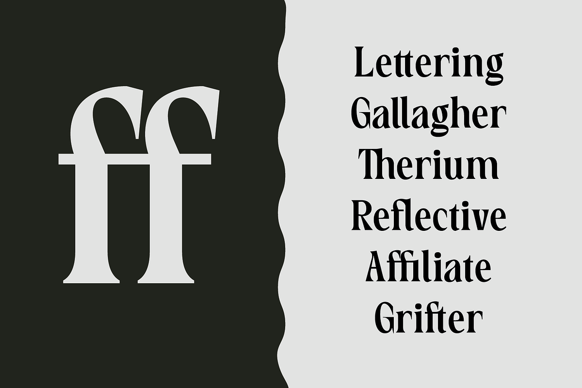 Callgrim - Serif Display Font, a Serif Font by Haps Space (Photo 2 of 14)