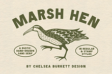 Marsh Hen Font