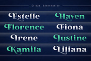 Eritza, a Font by Matra Creative (Thumbnail 9 of 14)