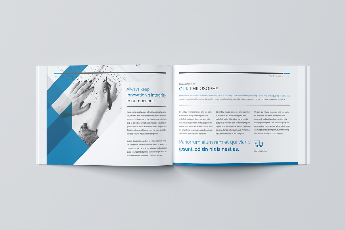 A5 Company Profile 2022, a Brochure Template by Brochure-Market (Photo 5 of 8)