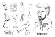 Barbershop design production, a Work Illustration by Good Studio (Thumbnail 2 of 7)