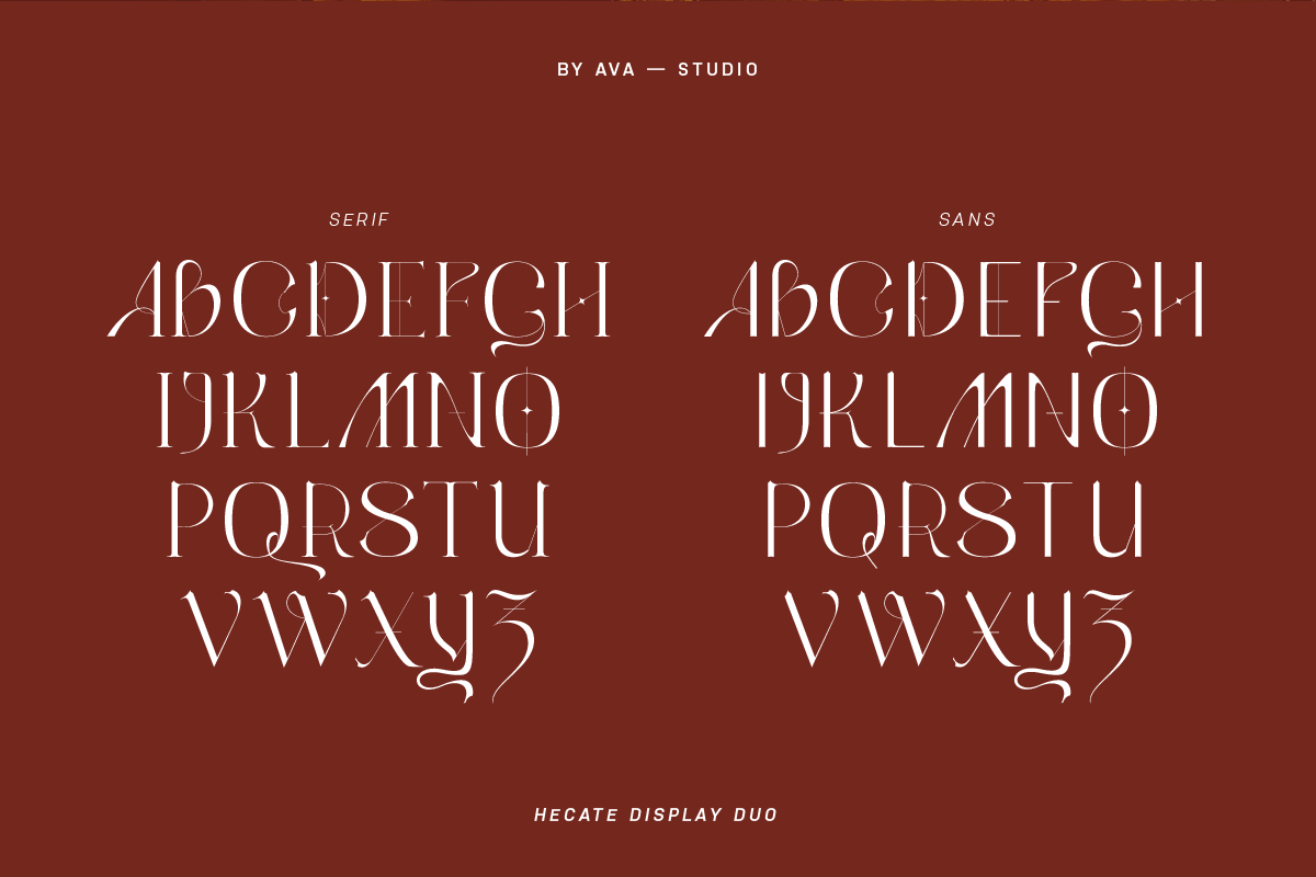Hecate Font DUO — Halloween Edition, a Serif Font by BY AVA — studio (Photo 3 of 8)
