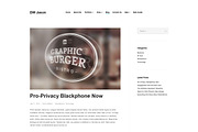 DW Jason - Portfolio WordPress Theme, a WordPress Template by DesignWall (Thumbnail 4 of 5)
