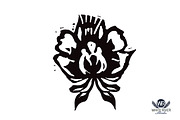 Floral Flourish Linocuts, an Illustration by WhiteRiverStudio (Thumbnail 8 of 10)
