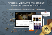 Fighter - Military Recruitment HTML, a HTML Template by Themeplaza (Thumbnail 1 of 7)